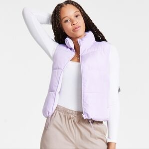Madden Girl reversible light purple vest